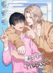 Report My Boss yaoi smut yakuza manhwa