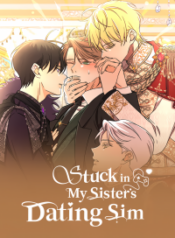 Stuck in My Sister’s Dating Sim yaoi harem manhwa